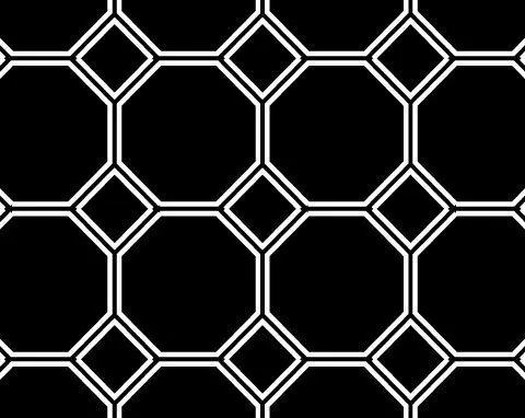 8 Diamond Tile concrete resurfacing stencil pattern