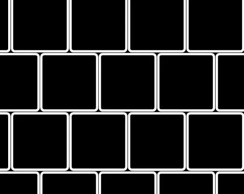 8 Tile concrete resurfacing stencil pattern
