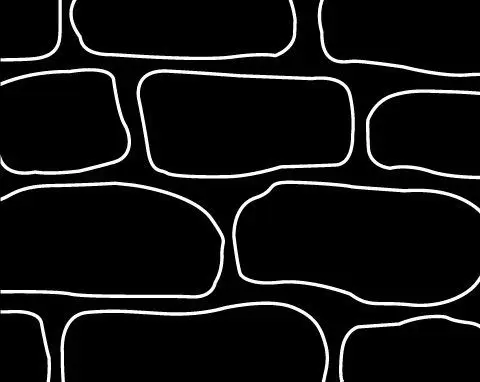 English Cobble concrete resurfacing stencil pattern